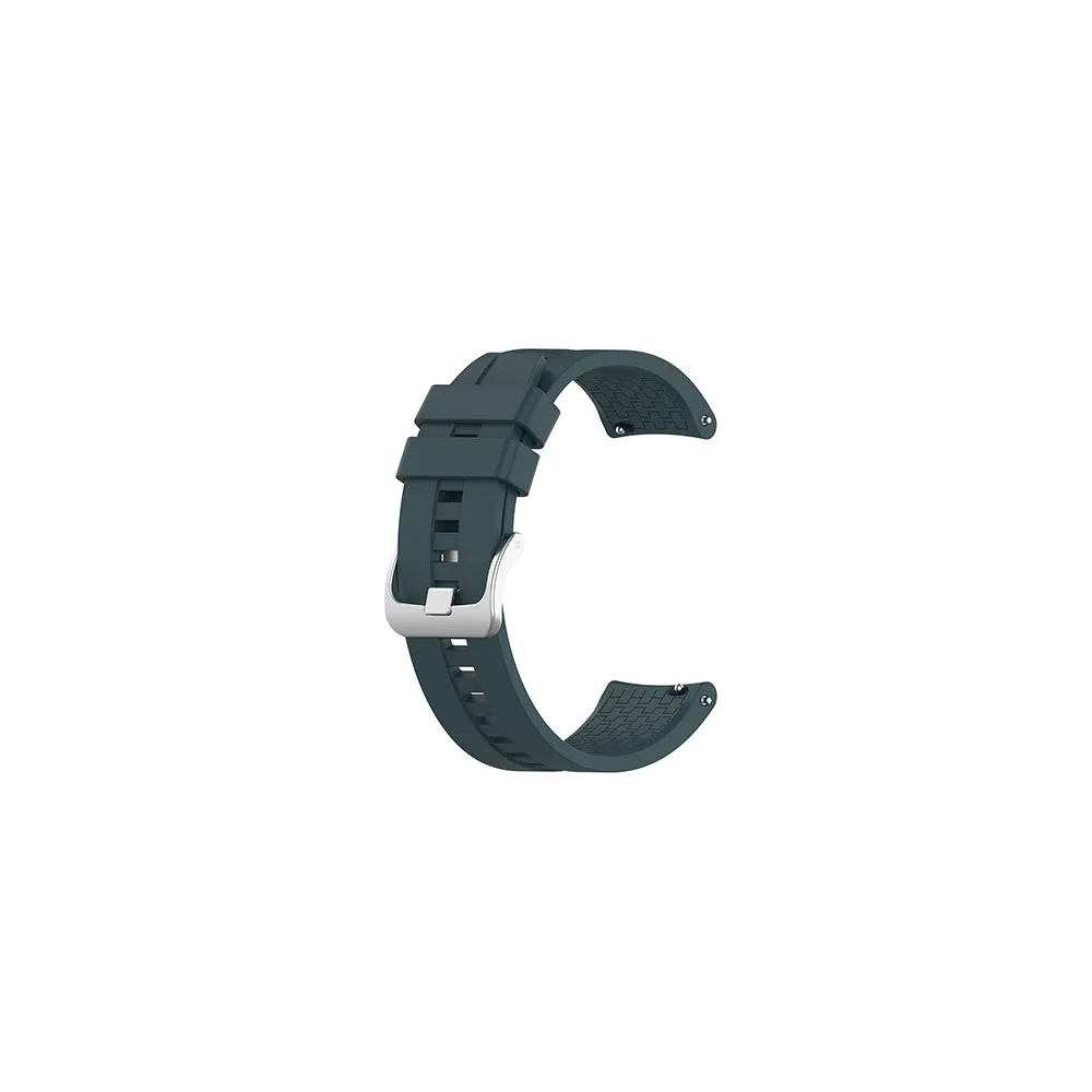 Gear S3 Frontier band для samsung Galaxy ремешок для часов 20 22 мм силиконовый ремешок для часов браслет huawei watch gt 42 46 мм ремешок S2 Спорт - Цвет ремешка: Dark green