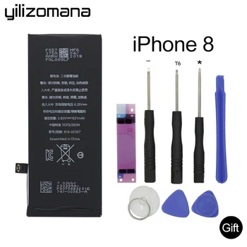 

YILIZOMANA 1821mAh Original Mobile Phone Battery for iPhone8 iPhone 8 High Quality Original replacement Batteries Free Tools