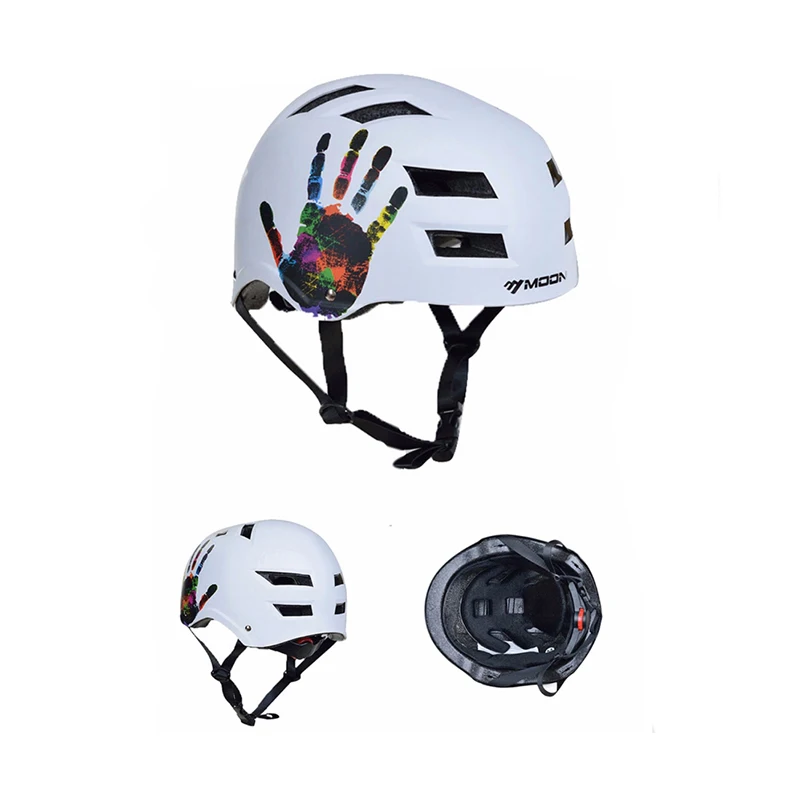 Велосипедный шлем для катания на Луне и коньках для взрослых и детей, шлем для катания на роликах/коньках, оборудование для езды, велосипедные шлемы casco ciclismo