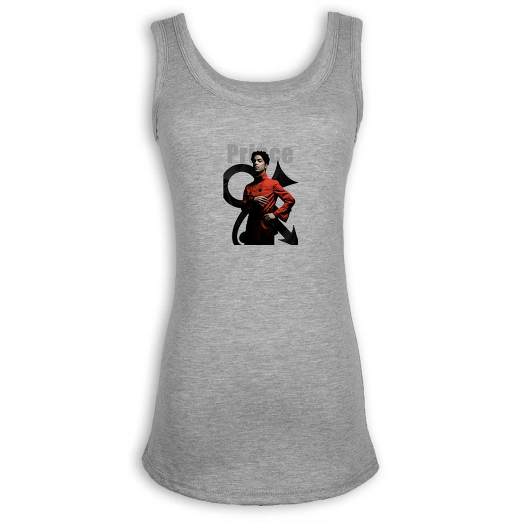 

Fashion Prince Rogers Nelson Graphic Tee Bodybuilding Fitness Tank Top for Lady Girl Femme Summer Tops Women Cotton Streetwear