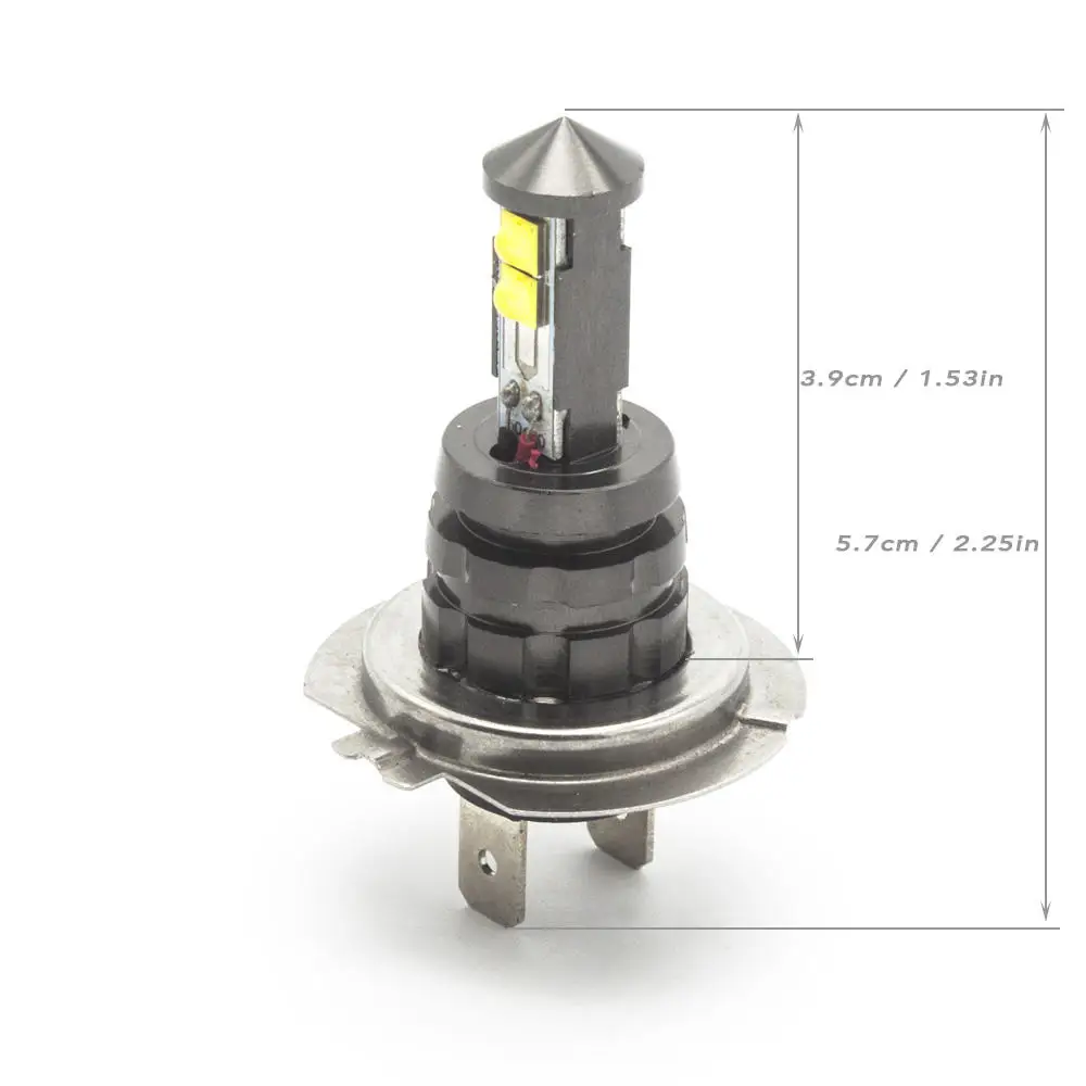 H7 светодиодный canbus 20 Вт Супер яркие лампы Авто Противотуманные фары белый светильник 4 XT-E светодиодный 12 В мотоциклетная лампа