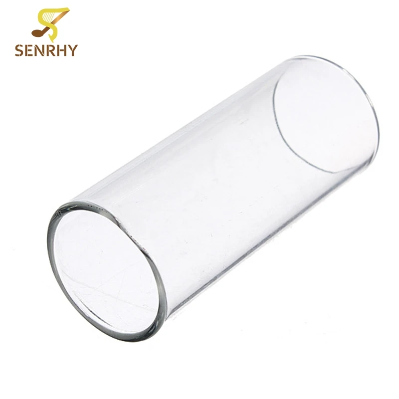 Length 60mm Diameter 22mm Thickness 2mm Guitar Slide Glass Finger