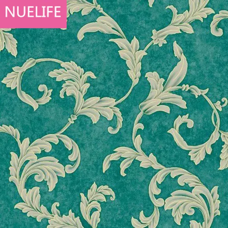 

0.53x10m creative rattan flower pattern wallpaper living room bedroom wedding room shop decoration non - woven wallpaper