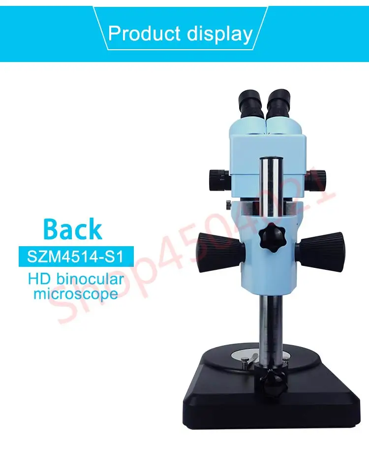 Sunshine SZM4514 S1 zoom 7X 45X HD бинокулярный микроскоп для мобильного телефона ремонт PCB