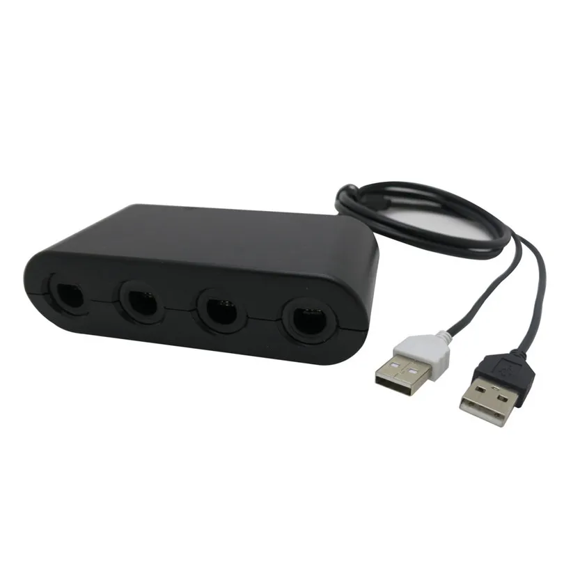 4 Port Controller Adapter For Nintendo Wii U PC USB 4 Port USB