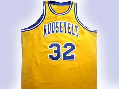 

#32 JULIUS ERVING ROOSEVELT HIGH SCHOOL Throwback mens Basketball Jersey Embroidery Stitched Customize any name and number