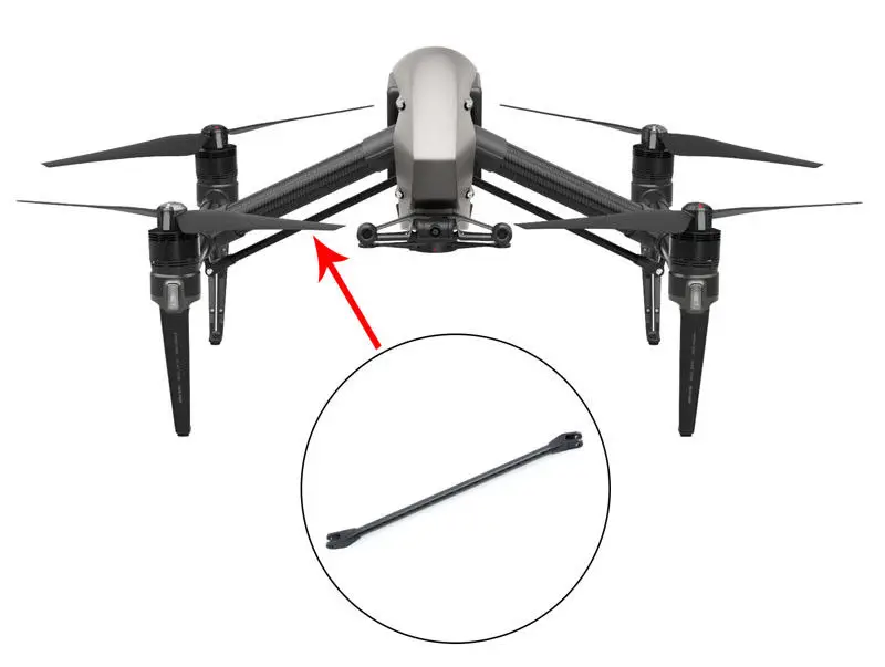 

Genuine DJI Inspire 2 Part 2 - Auxiliary Arm (2pcs) For DJI Inspire 2 Drone