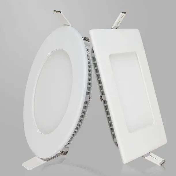 Best Seller!!! 10PCs LED Panel Light 12W 60LEDs Ceiling Light 2835 SMD Downlight 110 265V Panel