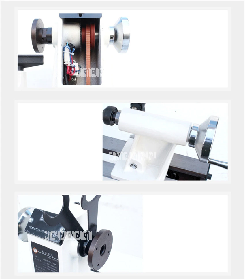 JWL-1218VD для дома, древесные токарные станки DIY Мини токарный станок многофункциональный токарный станок Будда бисер машина 110 В/220 В