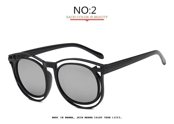 jumlai Luxury Vintage Round Sunglasses Women Brand Designer 2018 Individuality Sunglasses Sun Glasses For Women Female Ladies Mirror  (9)