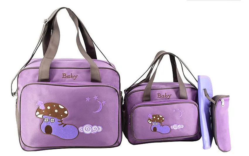 4 шт. детские подгузники, сумки для мам, сумки для мам, аксессуары для колясок, сумка для беременных, сумка для подгузников, сумки для подгузников, наборы Bolsa Maternidade