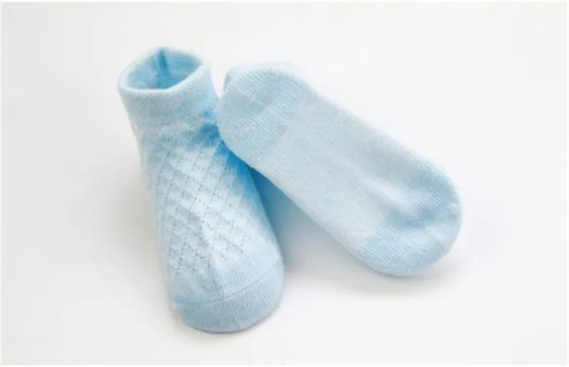 Летние тонкие сетчатые детские носки-башмачки детские носки из чесаного хлопковые носки короткие TWS0366