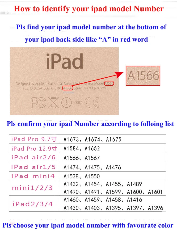 Официальный 1:1 трехслойный смарт-чехол для ipad Air 2/ipad 6 A1566 A1567 9," из искусственной кожи, чехол на заднюю панель, рождественские подарки+ пленка+ ручка