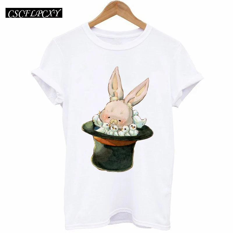 Camisetas-Mujer-2016-Summer-Tops-Tee-Shirt-Women-T-shirt-Cartoon-Rabbit-Animal-Print-Tshirt-Femme.jpg_640x640 (6)