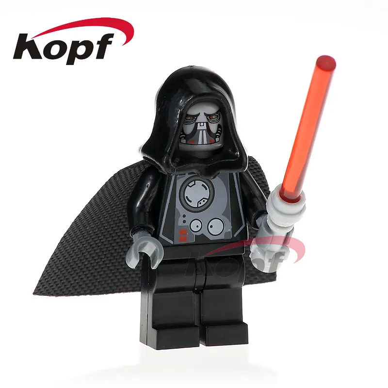 

PG764 Single Sale Wars Darth Vader Soldier Luminara Unduli Red Bricks Figures Building Blocks Gift Action For Children Toys