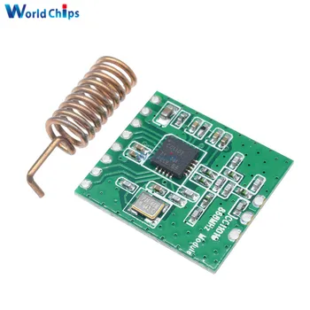 

CC1101 Wireless Module Long Distance Transmission Antenna 868MHZ M115 For FSK GFSK ASK OOK MSK 64-byte SPI Interface Low Power