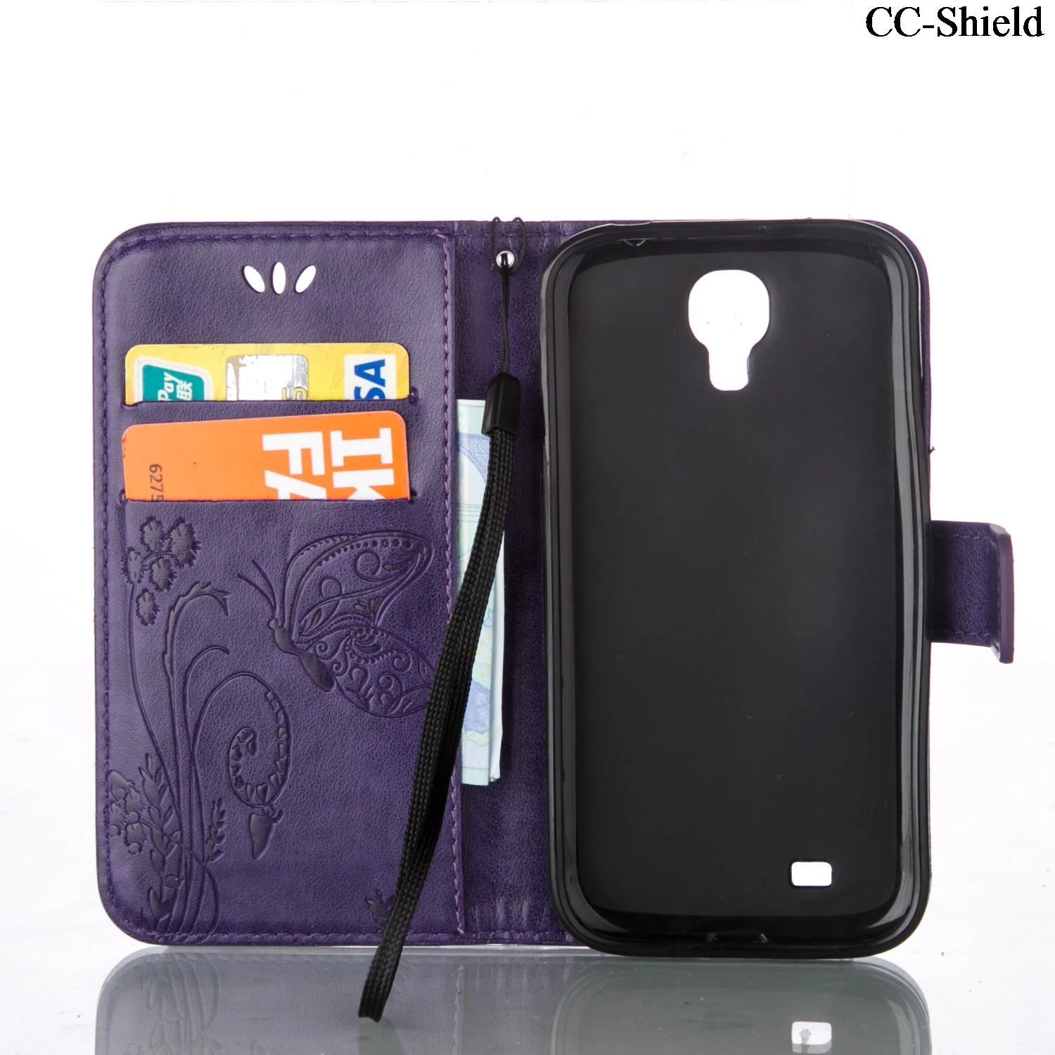 Чехол для Samsung Galaxy S4 I9500 I9505 I9506 кожаный откидной бумажник S 4 GT сумки мобильных