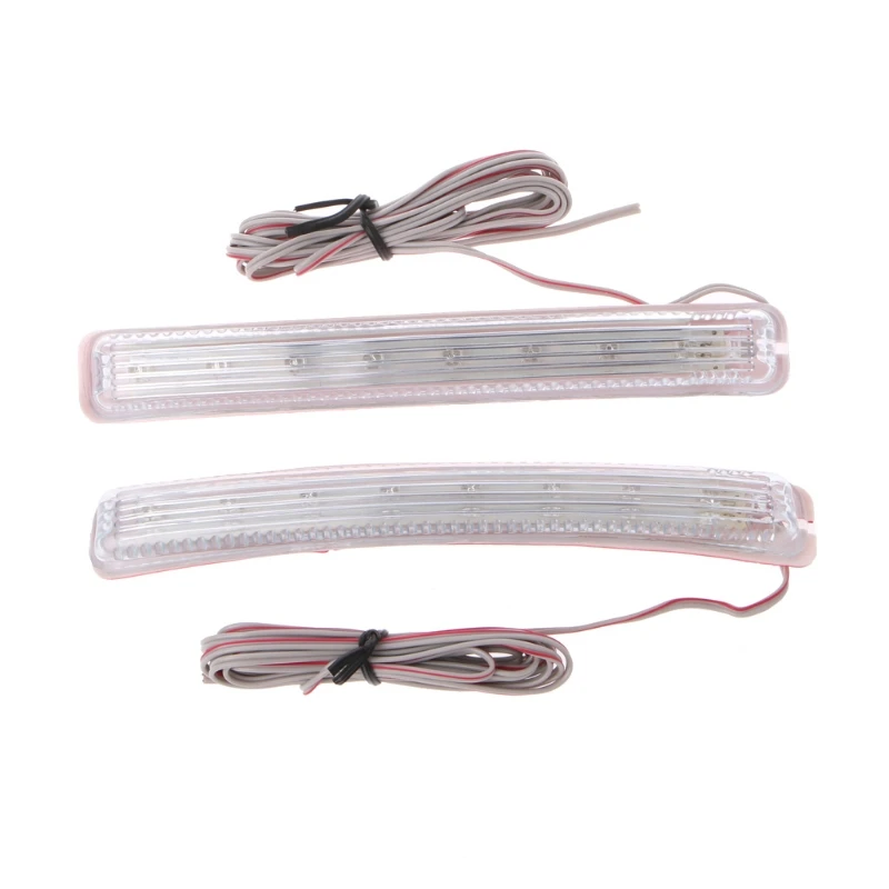 

1 Pair Universal 12V Car Auto 9 Amber LED Auto Car Side Door Mirror Soft Turn Signal Light