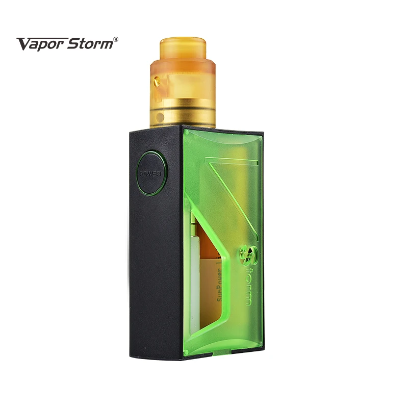 

Original Vapor Storm Raptor Squonk Kit Vape 5mL Bottom Feeding Bottle Electronic Cigarette fit 18650 20700 Battery