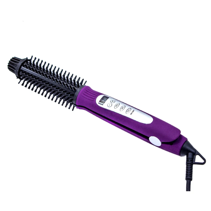 

CHJ 2 in 1 Hair Brush Straightenning and Curling Electric Hair Brush Hair Brush Roller Rotate Styler Comb Styling Curler Irons