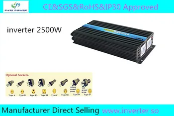 

CE&SGS&Rohs&IP30 Approved Solar Power Inverter 2500W