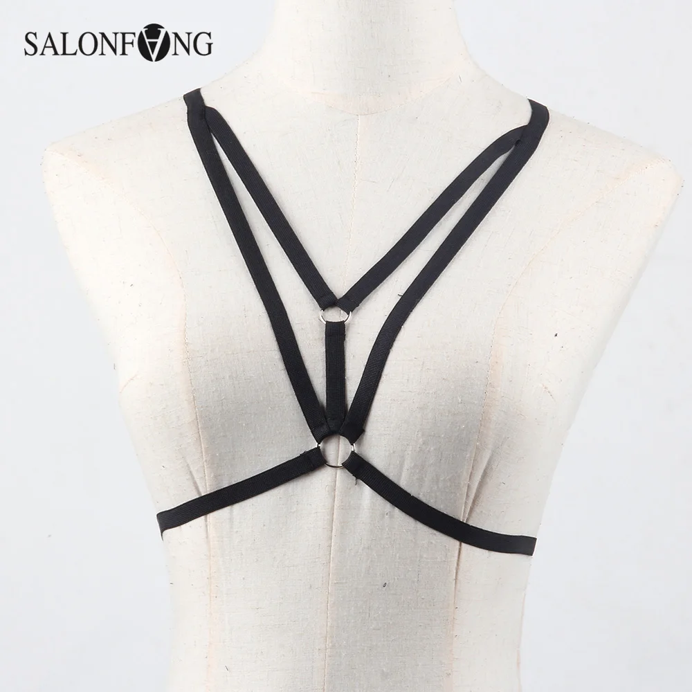 Модные Пастельные гот для женщин груди уплотнительное кольцо шипованных ремень garterbelt БДСМ пикантные бондажный пояс сексуальное женское