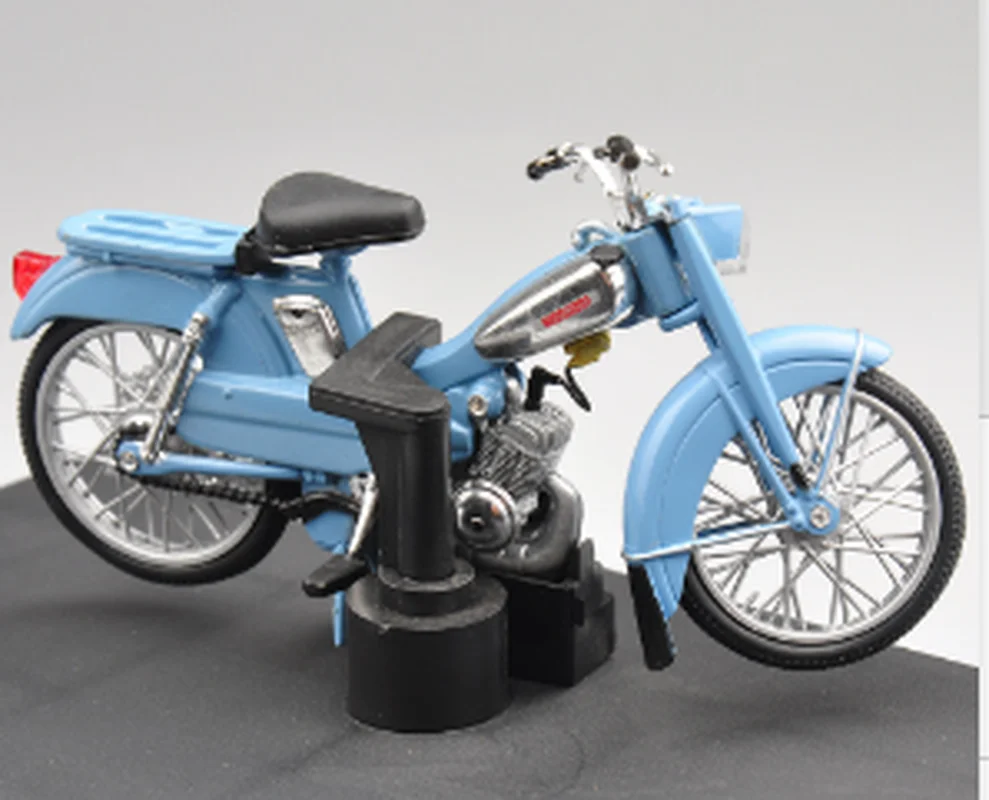 1:18 NOREV литье под давлением сделано Motobecane AV88 синий мотоцикл электронный велосипед