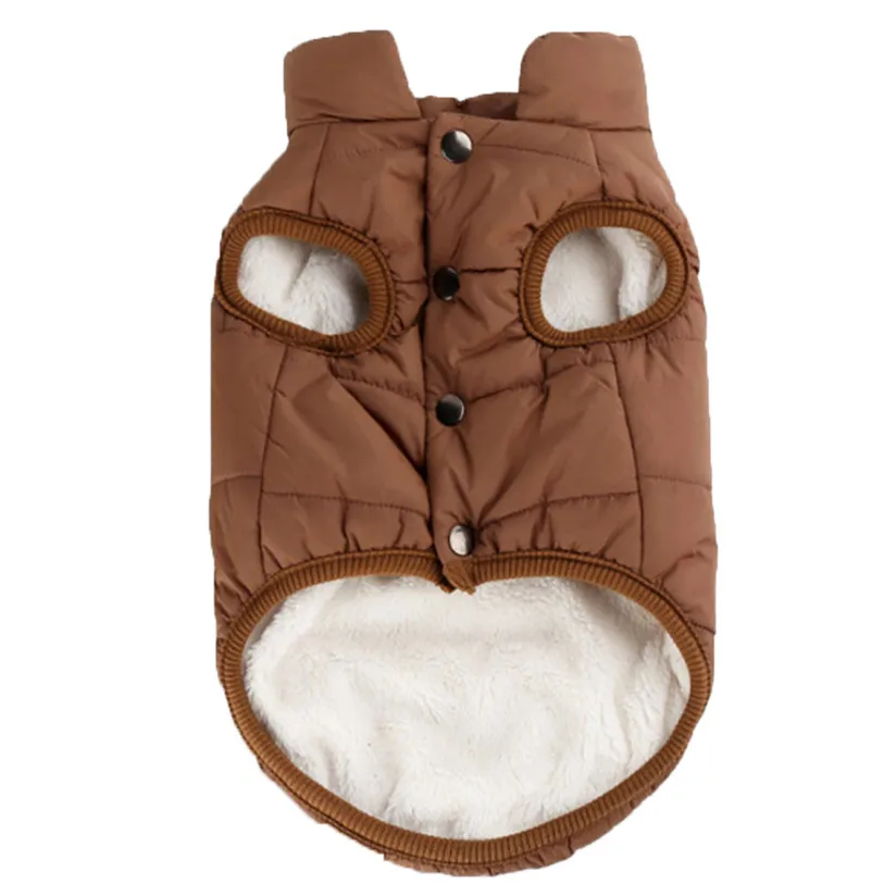 XS-XXXL жилетка для собак питомец флисовая куртка осень/зима теплое пальто Одежда для собак и кошек одежда для щенков 40MC15