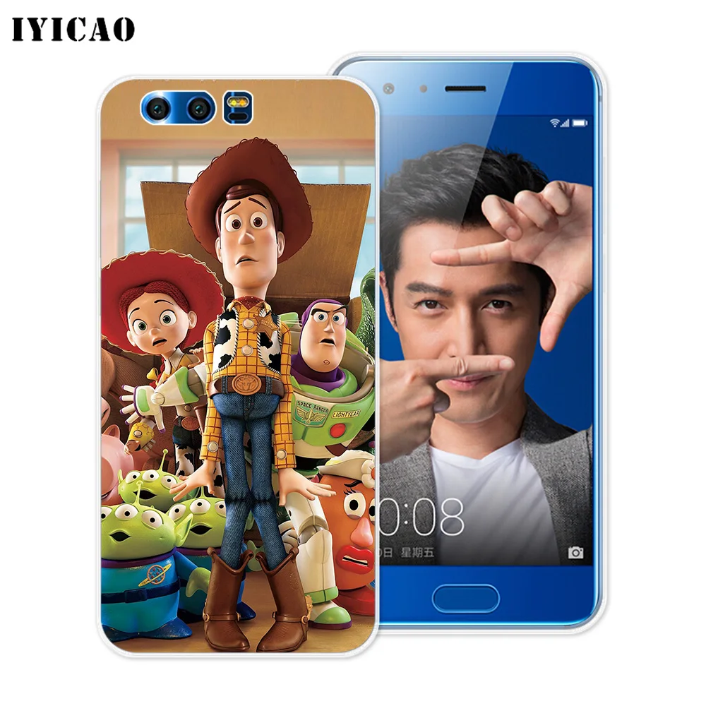Мягкий силиконовый чехол IYICAO Toy Story для Huawei Y9 Y7 Y6 Prime 2018 Honor 8C 8X8 9 10 Lite 7X 7C 6A 7A