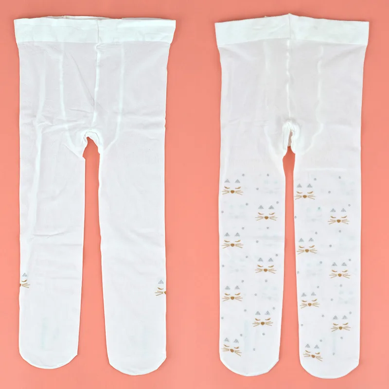 

high quality children nature velvet tights with pp flower kids novelty casual stockings