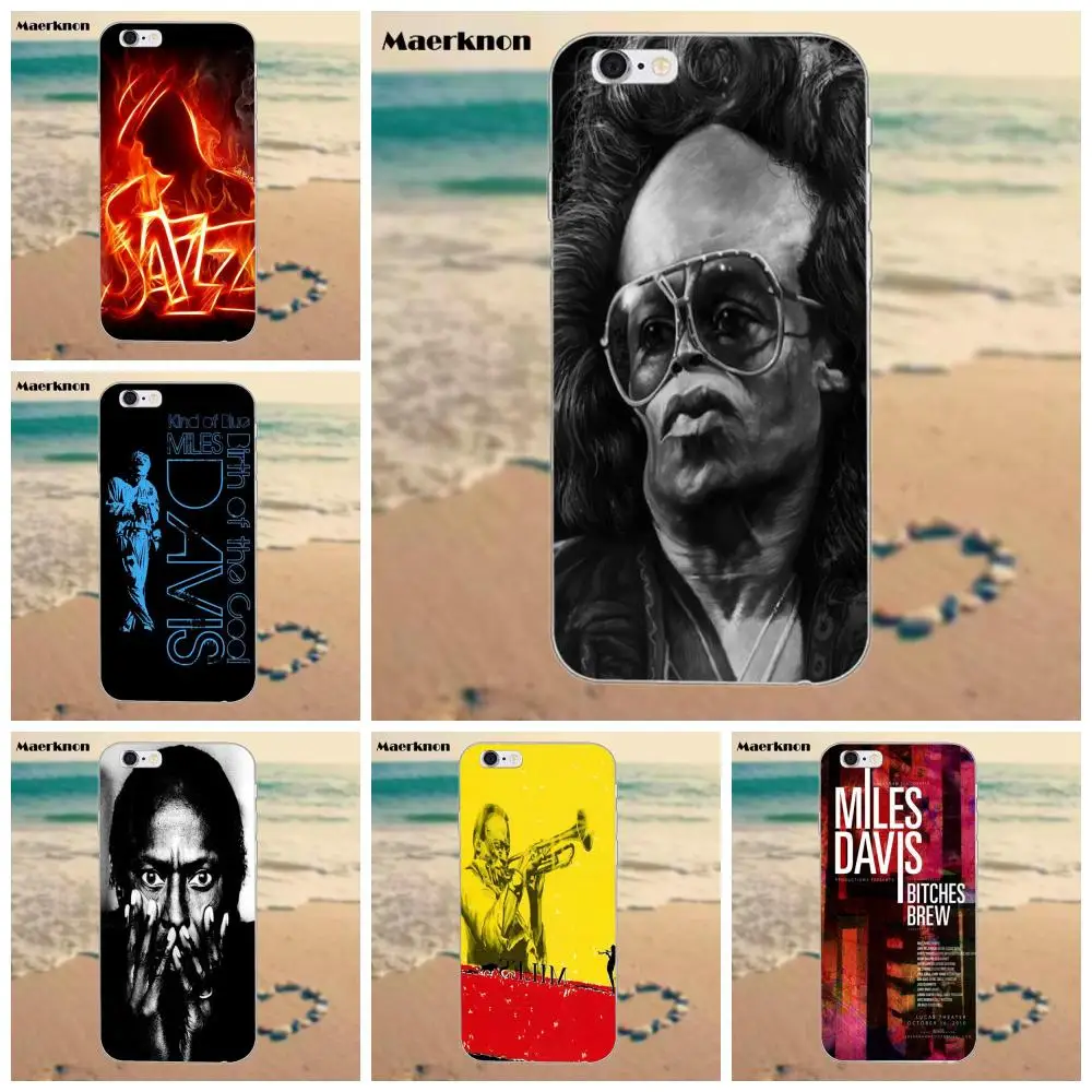 

Miles Davis Soft Cellphone Transparent For iPhone X 4 4S 5 5S 5C SE 6 6S 7 8 Plus Samsung Galaxy A3 A5 J1 J3 J5 J7 2016 2017