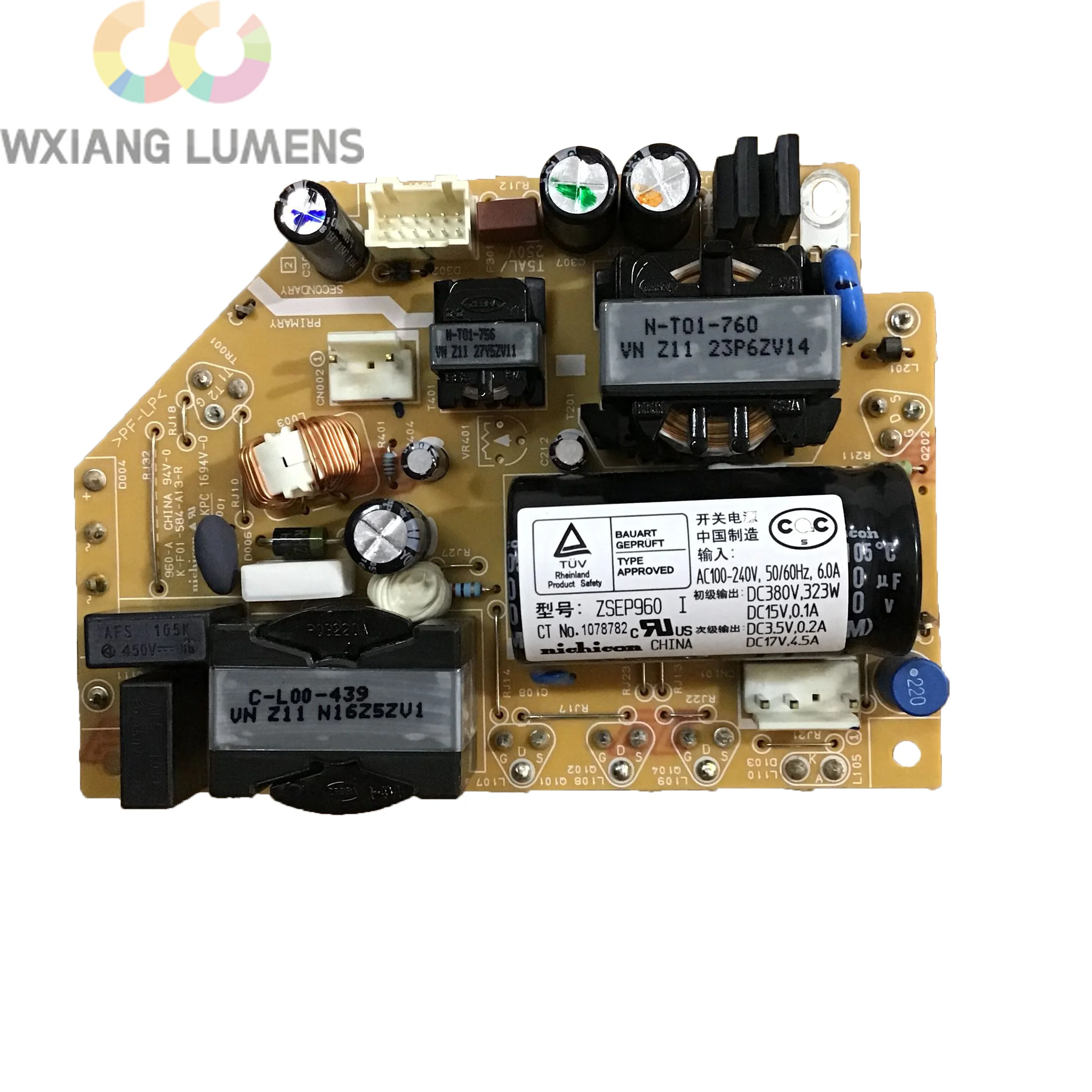 Projector Main Power Supply Board Ballast ZSEP960 Fit for EPSON EB-C2070WN/C2080XN/C2100XN EB-C2030WN/C2050WN/C2060XN | Электроника