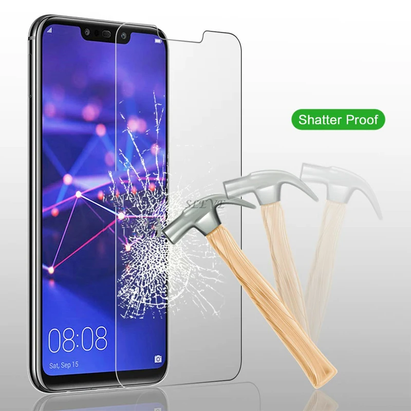 2.5D прозрачное стекло для экрана Huawei P30 P20pro Mate 20 P20 Lite Защитное Honor V20 8X 10Lite