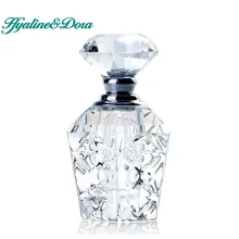 H& D 3 мл уникальная пустая прозрачная резная Хрустальная дорожная бутылочка с женскими духами режущие многоразовые бутылочки контейнеры украшение дома