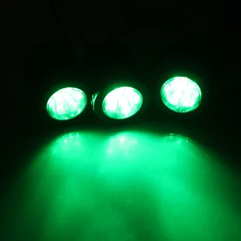 

Garden Pool Pond Yard Lights Outdoor Spot Light 18LEDs Solar underwater Spotlights with solar panel 3 RGB lawn Solar Lamps