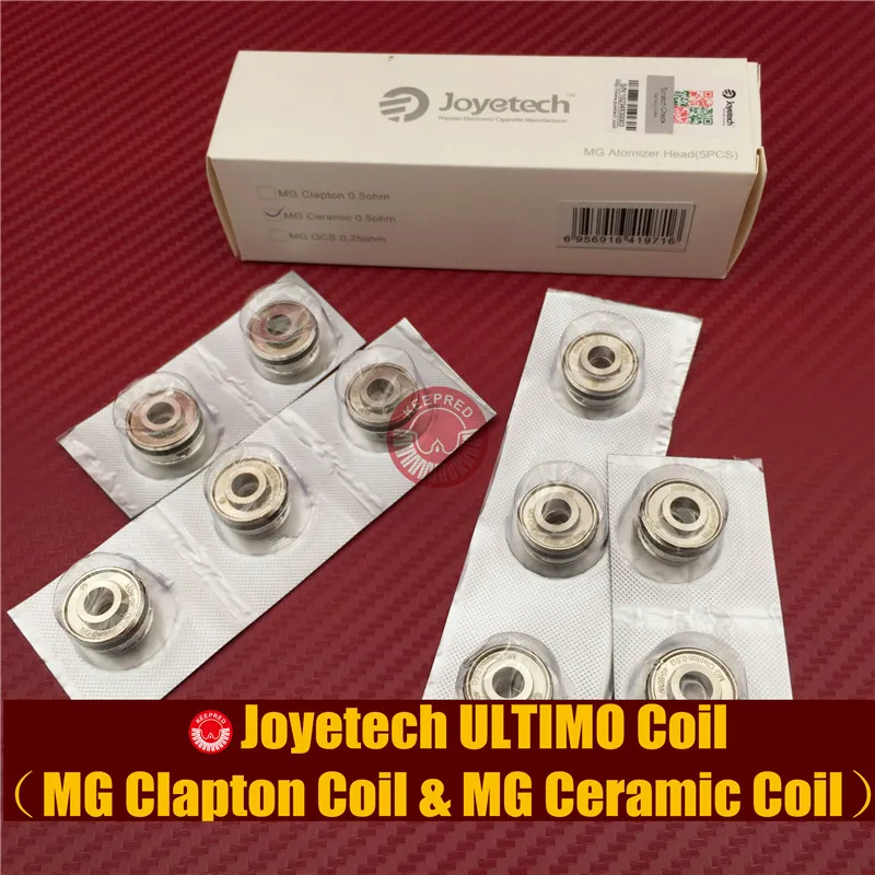 0.1 cigarette mg Coil MG 0.5ohm Head Clapton 5pcs Head Original Joytech MG 0.1 cigarette mg Coil MG 0.5ohm Head Clapton 5pcs Head Original Joytech MG
