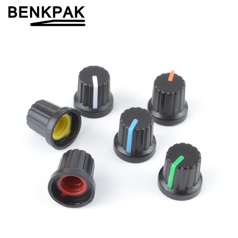 

12PCS 15*17 mm Volume Control Potentiometer Knob For Potentiometer rotary knob switch
