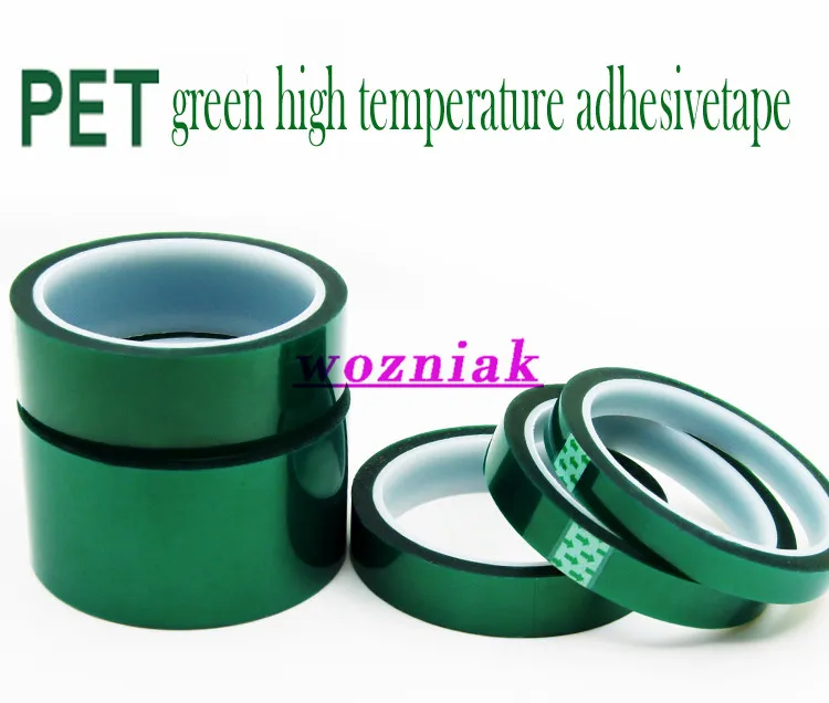Plating 33m- Green PET Tape Heat Resistant for Welding Painting Circuit Board 