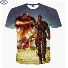 Mr.1991 nouvelle mode en Amérique Du Dessin Animé Anime méchants Deadpool 3D imprimé hip hop t-shirt garçons grands enfants adolescents t shirt tops A13