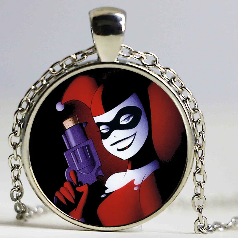 Harley quinn joker necklace Clearance