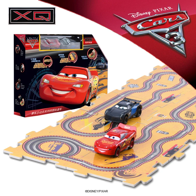 Disney Pixar Cars 3 Children Xmas Gifts Macqueen Storm Jackson 2pcs Disney Pixar Cars 3 Children Xmas Gifts Macqueen Storm Jackson 2pcs Electric Slot Car Toys With 10pcs Diy Tracks For Kids Boys
