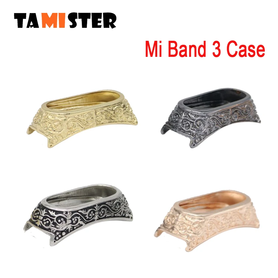 Для Xiaomi Band 3/Mi 3 NFC версия Металлический Чехол DIY Mi защитный чехол