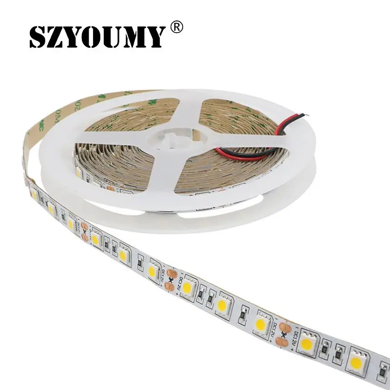 SZYOUMY IP20 Non Waterproof Flexible SMD 5050 LED Strip ...