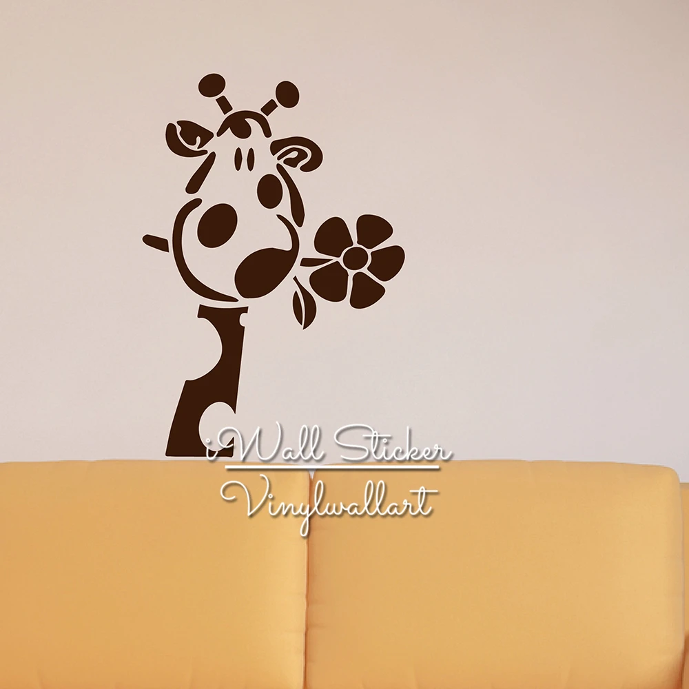 Baby Nursery Giraffe Wall Sticker Giraffe Wall Decal Children Sticker