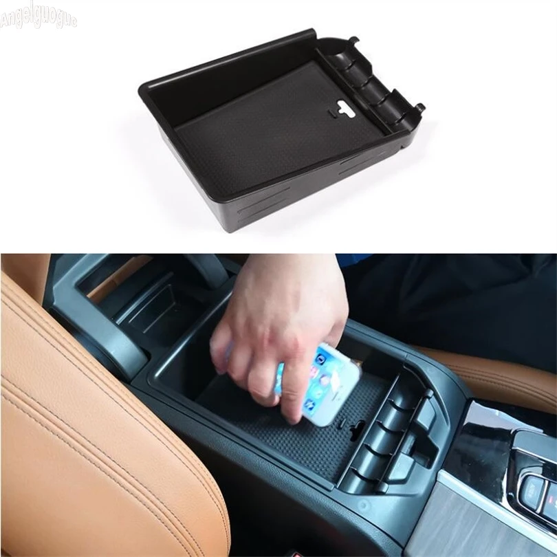 Car central arm Storage carry box Armrest decoration Multifunction phone holder styling For BMW X3 G01 2018 up car accessories