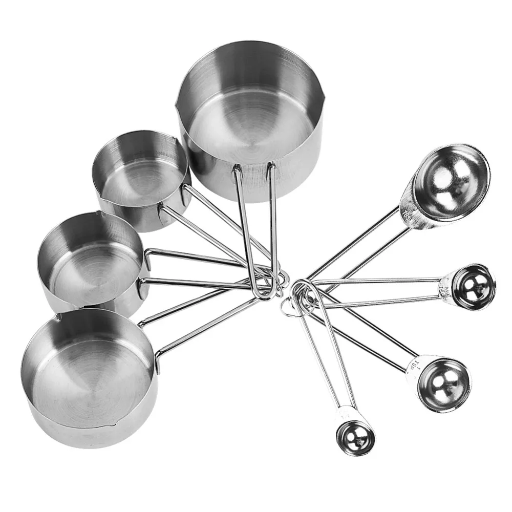 Buy Stainless Steel Measuring Cup Kitchen Measuring Tools Sets For Baking Sugar