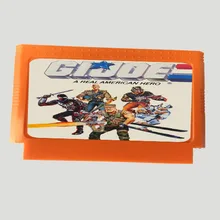 GIUOE настоящий американский герой 60 Pin игровая карта для 8 бит субора игрового игрока