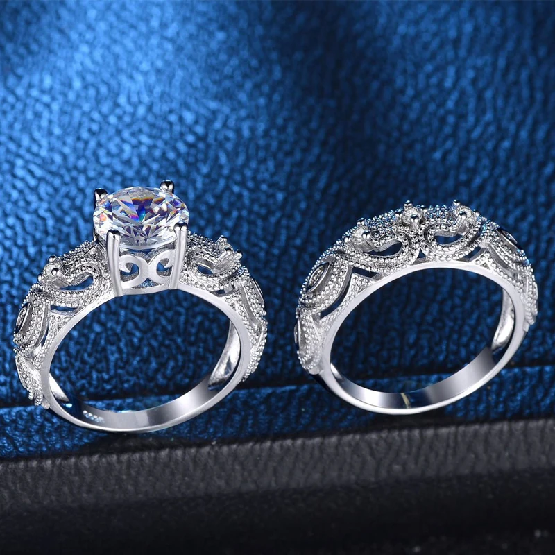 engagement rings sets 925 silver jewelry (3)