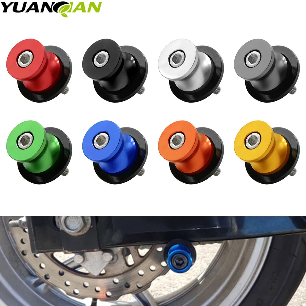For Honda CBR LOGO Motorcycle Blue CNC Aluminum Swingarm Spools Slider 600 954 1000 RR Universal | Автомобили и мотоциклы