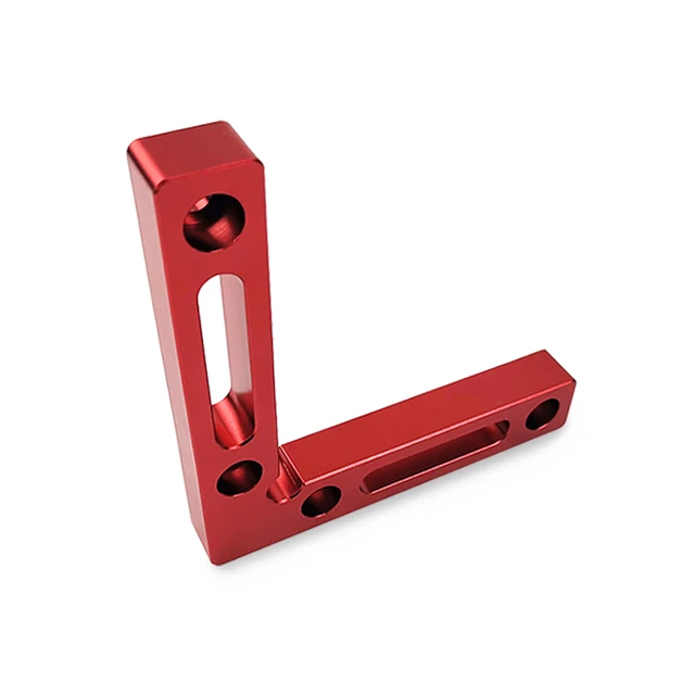 Wilecolly Corner Clamp Aluminium Alloy L Shape 90 Degree Right Angle Corner Clamp Wood Metal Welding Fixing Tool Woodworking Tools 